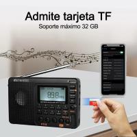 Radio Portátil Retekess V115 Mini Radio AM-FM con Batería Recargable Ideal para Supervivencia y SOS - details 5