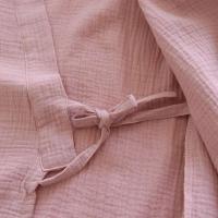 Conjunto de pijama de 2 piezas para pareja japonesa, hilo de algodón fino, pantalones cortos de manga corta, kimono para hombre y mujer, decoración del hogar - details 20