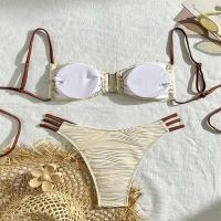 Nuevo bikini sexy 2025, traje de baño de tres piezas de playa push-pull para mujer, conjunto de bikini brasileño, traje de baño para piscina - details 7