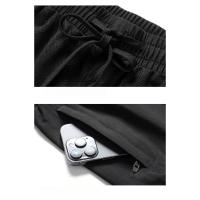 Conjunto Deportivo Casual para Hombres Primavera/Verano Chaqueta de Tracksuit con Cremallera, Pantalones con Cordón Material de Poliéster Diseño Sólido - details 18