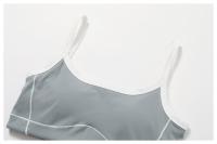 Conjunto de Yoga sin Mangas Estilo Gimnasio para Mujeres Conjunto Deportivo de Primavera/Verano con Levantamiento de Cintura y Cadera Bra+Shorts - details 18