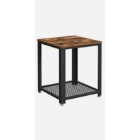 Mesa de Bar Rectangular Estrecha Mesa de Cocina de Metal Robusto con Marco 100 x 40 x 90 cm - details 6