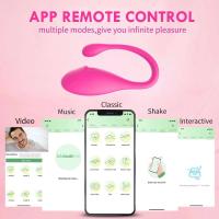 Vibrador inalámbrico con Bluetooth para mujer y adulto, huevo con Control remoto por aplicación, estimulador de clítoris femenino, masajeador de punto G, Juguetes sexuales - details 1