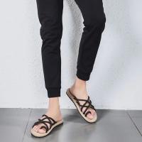Todo fósforo EVA ropa exterior zapatos personalidad suave cuerda trenzada pisos zapatillas calzado antideslizante casa diapositivas sandalias playa - details 3