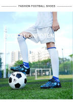 Zapatos de fútbol profesionales para niños, zapatillas de fútbol de hierba para niños, zapatos de entrenamiento de Futsal antideslizantes para exteriores, nuevos - details 12