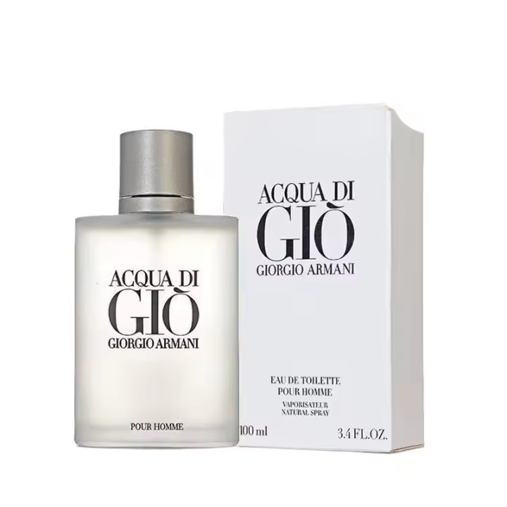Leten original di Gio EDT 100ml para hombres Perfume Aroma Duradero Natural Spray Aromático fluido de transmisión tic - 1