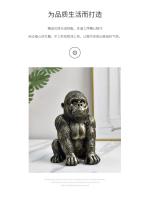 Gorilla diamante resina artesanías sala de estar escritorio Oficina decoración del hogar ornamento regalos creativos - details 6
