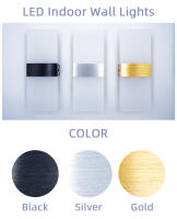 Lámpara de pared minimalista moderna, luz de pared LED interior, cable acrílico de aluminio, apliques de escalera para dormitorio, sala de estar y pasillo - details 2