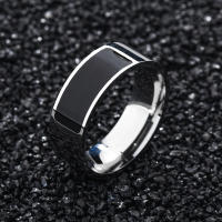 Anillo con tecnología NFC, anillo deportivo, anillo con tecnología inteligente NFC de acero inoxidable - details 2