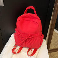 Moda Bolso De Hombro De Las Mujeres Volantes Nylon Casual Pequeña Mochila De Moda Mochilas Multifuncionales Mochilas - details 8