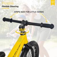 Bicicleta Sin Pedales para Niños de 3 a 4 5 6 7 Años, Ruedas de Goma Inflables de 16 Pulgadas, Bicicleta de Equilibrio con Sillín Ajustable, hasta 40 Kg, Juguetes para Niñas y Niños - details 9