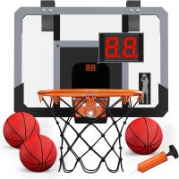 Mini Canasta de Baloncesto para Niños Tableros de Baloncesto con 3 Pelotas, Bomba, Iluminación, Puntuación Automática - details 18