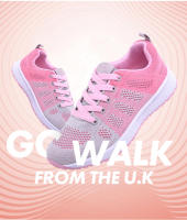 Zapatillas de correr de malla transpirable para mujer, Tenis ligeros para exteriores, zapatillas deportivas informales para caminar - details 2