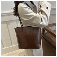 Bolso de gran capacidad para mujer, estilo casual retro, bolso de mano y bandolera para llevar bajo el brazo. - details 10