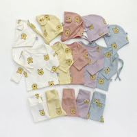 Conjunto de invierno para niñas Conjunto de ropa con estampado de oso lindo para niñas - details 19