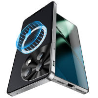 Funda de carga inalámbrica transparente a prueba de golpes para Oneplus 13 12 11 Nothing Phone1 cubierta trasera mate parachoques de aluminio fundas de teléfono acrílicas - details 7