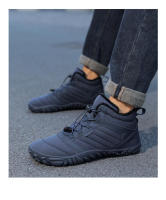 Botas de lana enrosadas, zapatos individuales impermeables y antideslizantes, de algodón, antideslizantes - details 17