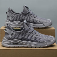 Zapatillas de moda para hombre Zapatillas de malla transpirables Suela blanda Zapatos para correr Trabajo Zapatos casuales al aire libre - details 1