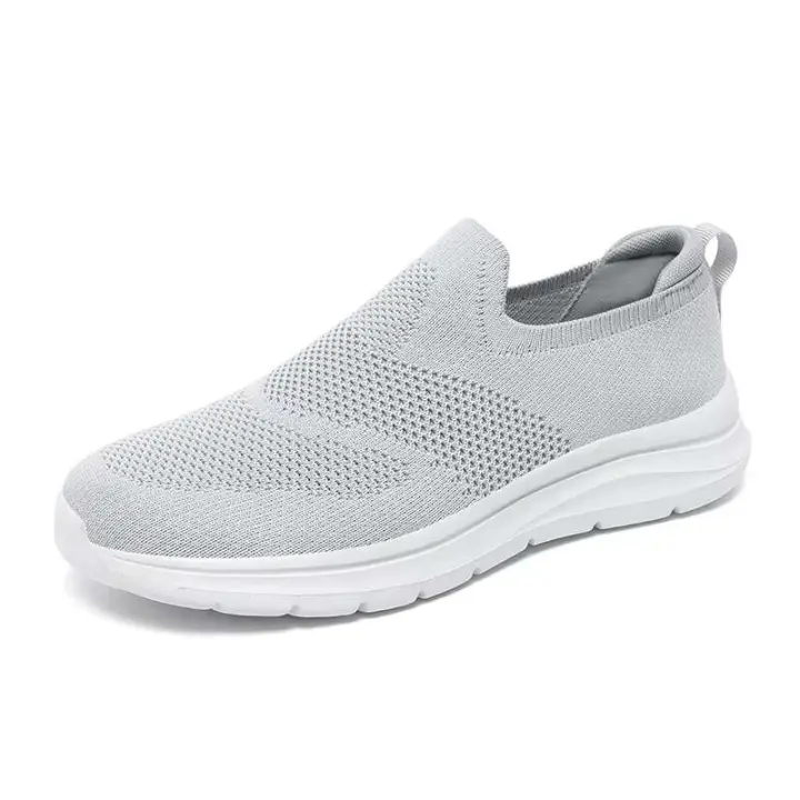 Nuevos zapatos cómodos ultraligeros para caminar para hombres mayores, talla grande 48, precio bajo - 1
