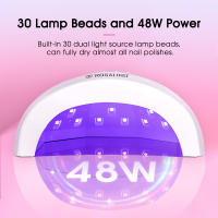 NAILWIND-secador de uñas para manicura y pedicura, lámpara LED UV para curado de esmalte de uñas en Gel con sensor de movimiento, equipo de herramientas para uñas - details 42
