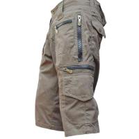 Pantalones Cargo de Verano para Hombres Talla Grande, Recta, Multi-Bolsillos, Moda Casual - details 1