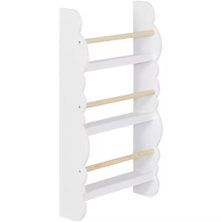 Infantil Pared Estantería Frontal Mara Organizador Pequeño Libros Juguetes para Habitaciones niños Sala Juego Guarría - 1