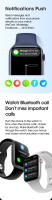 W29 Pro reloj inteligente con Bluetooth, asistente de voz, llamada, GPS, trayectoria de movimiento, brújula, bloqueo de contraseña, función NFC - details 10