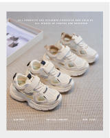 Zapatos de malla para niños 2025 verano nuevos niños sandalias deportivas niñas hueco transpirable papá zapatos niñas zapatos casuales - details 0