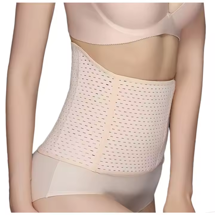 Faja posparto, entrenador de cintura adelgazante, cinturón abdominal después del embarazo, respaldo elástico transpirable y soporte posparto - 1