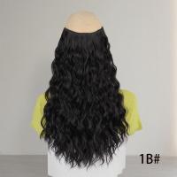 Extensiones de cabello con Clip de 18 pulgadas, permanente de maíz, pelo ondulado corto y rizado, peinado sin costuras, postizos gruesos invisibles - details 8