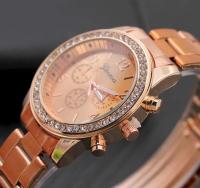 Reloj de Pulsera de Acero Cristal Leten Reloj de Lujo Clásico Geneva para Mujeres Joyería Formal - details 11