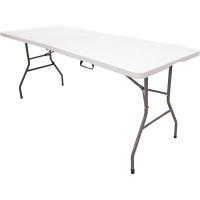 Mesa de Camping Portátil de Resina HDPE 240cm Uso Interno/Exterior 8/10 Personas Carga de 150kg - details 0