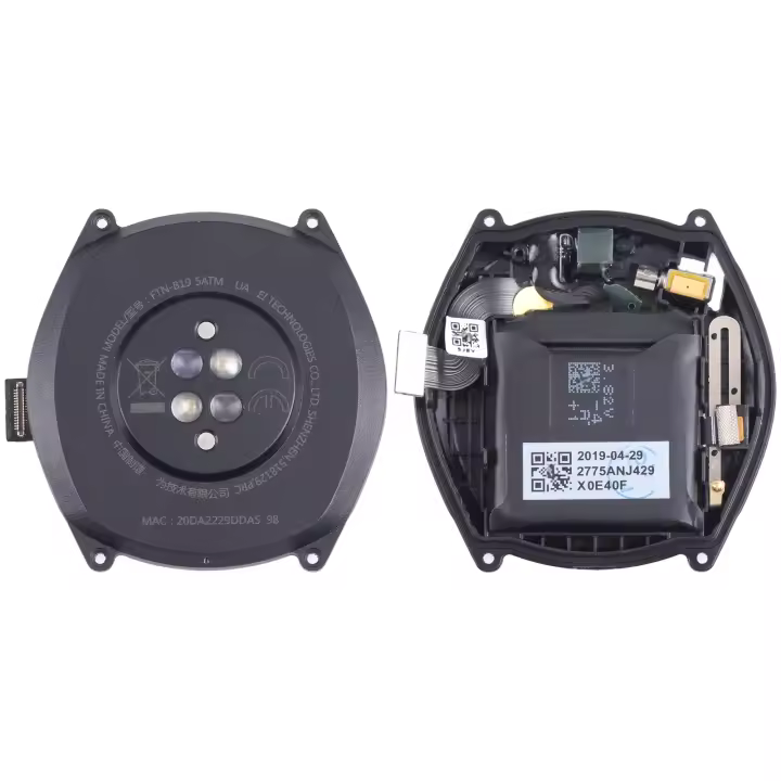 Para Huawei Watch GT 46mm FTN-B19 cubierta trasera Original montaje completo con - 1