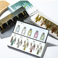 Conjunto de Perfume Dorado Portátil Fragancia Natural Duradera de 3ml Spray Corporal para Mujeres - details 7