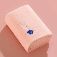 Toalla de baño de dibujos animados para bebé, suministros de terciopelo coral, suave, absorbente, no esponjoso, 1 piezas - details 11
