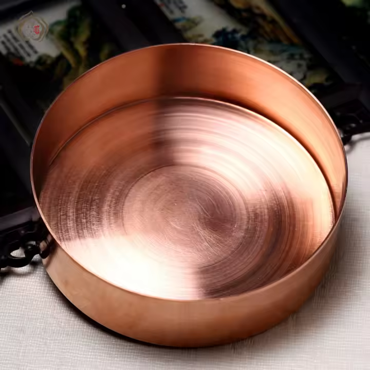 Productos tibetanos latón rojo puro Xiumanzha sin costuras exquisita placa grande oferta especial - 1