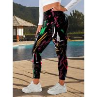 Pantalones De Yoga Sin Costuras De Cintura Alta Con Estampado Nude, Leggings Para Mujer Que Levantan La Cadera, Ropa Deportiva De Secado Rápido, Nuevo, 2025 - details 31
