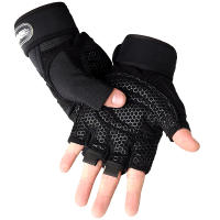 Guantes de entrenamiento para hombre y mujer, envolturas de muñeca, levantamiento de muñeca, para Fitness, entrenamiento, protección completa de La Palma, 1 par - details 2