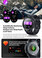 Reloj Inteligente con Llamadas para Hombre, SmartWatch con Bluetooth 120 y modo de Deportes, batería de 410mAh, para Android e iOS - details 3