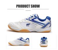 Nuevos Zapatos De Tenis De Mesa Profesionales Para Hombres Y Mujeres, Bádminton Antideslizantes Para Parejas, Zapatillas De Bádminton Ligeras Azules Y Rojas - details 12