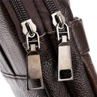 Bolso de Hombro de Cuero Genuino para Hombres Bolso Mensajero de Alta Calidad - details 9