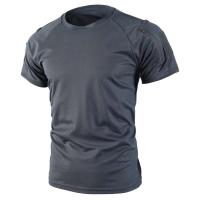Camiseta Deportiva de Secado Rápido para Hombres Cuello redondo, Abeto, Transpirable para Acampar, Senderismo, Escalada Talla M-4XL - details 4