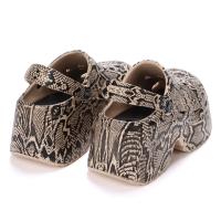 Nuevo modelo 2025 Leopardo Zuecos de Suela Gruesa para Mujer Punta Cerrada Sandalias de Plataforma Gruesa Mujer Verano 2023 Súper Tacón de Cuña Alta Pantuflas Mujer - details 15