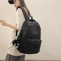 Mochila Escolar para Jóvenes Mujeres Sólido Simple Gran Capacidad Mochila Universitaria para Chicas Mochila de Libros para Estudiantes Hecha en China - details 3