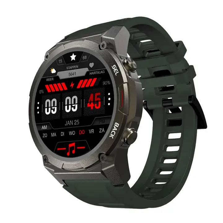 Fitness ULTRA Pro Smart Watch for Men, Bluetooth HD, NFC GPS 400mAh, Android and IOS Compatible - 1