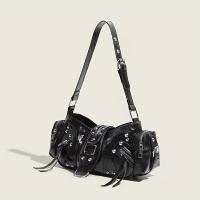 Bolso de Axila con Remaches Retro en un Diseño Picante de Estilo Americano, Estilo Bandolera Moderno - details 2