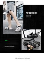 Sandalias de verano 2024 para hombre, nuevos zapatos para el jardín en casa, zapatillas cómodas y ligeras para hombre, chanclas de fondo suave antideslizantes - details 3