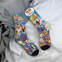 Calcetines de verano para hombre y mujer, antideslizantes, informales, con estampado de helado, la mejor idea de regalo - details 1