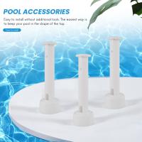 Pines de junta de piscina ABS 20 piezas, 6cm/2,36 pulgadas, juego de tapas, sellos para piezas de repuesto de piscina Intex, 28270-28273 - details 4