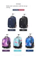 Mochila Escolar de Rueda Grande Impermeable, Resistente al Desgaste, Capacidad para Hombres y Mujeres Hecha en China - details 19